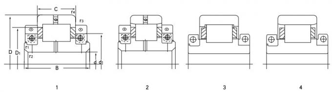 316351CD Split cylindrical roller bearing,single row