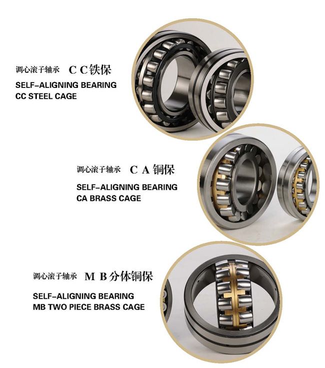 Spherical roller bearing,cylindrical and tapered bore,23064CC/W33
