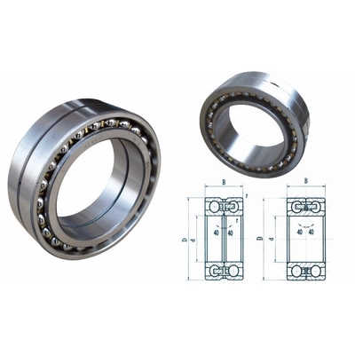 China 505057 FAG angular contact ball bearing,double row,thrust bearings for wire mills supplier