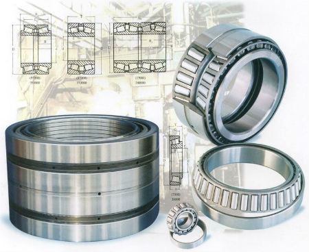 China Double row taper roller bearing 3510/500(971/500) supplier