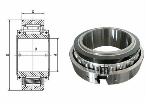 BCSB322810 Split cylindrical roller bearing,single row