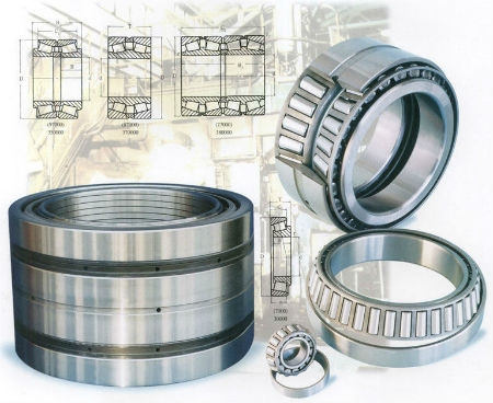 Single row taper roller bearing 310/500X2(71/500)