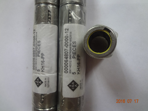 INA linear ball bearing KH16-PP,with initial greasing, sealed on both sides, with relubric